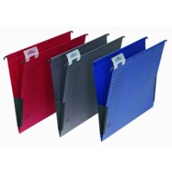 Teczka Chic Wisząca Z Boczkiem Elba Czerwony